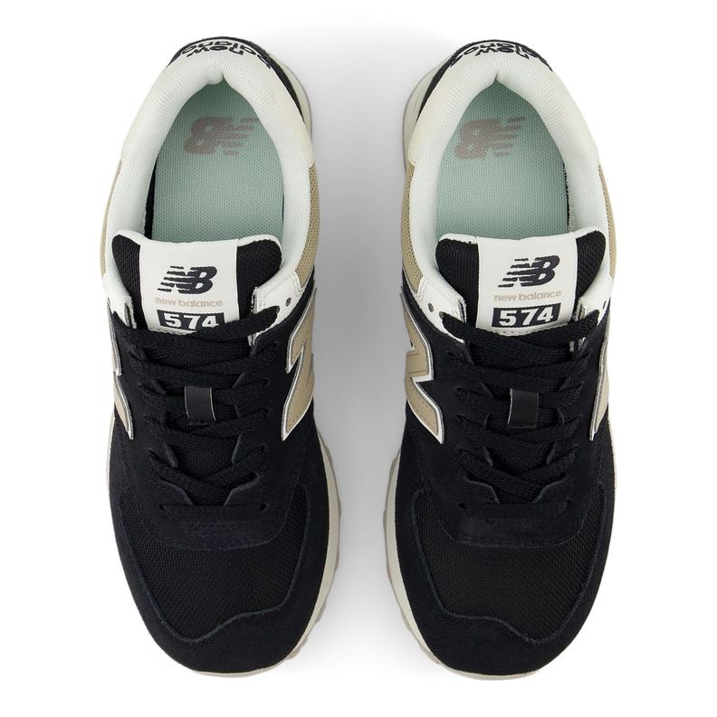 Zapatillas Urbanas Mujer New Balance Negro WL 574 DK2-2