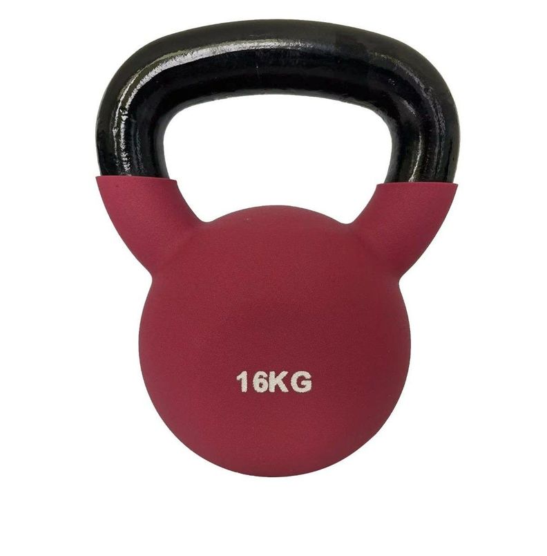 Pesa Rusa Kettlebell Neoprene Blu Fit 16 kg Burdeo-0