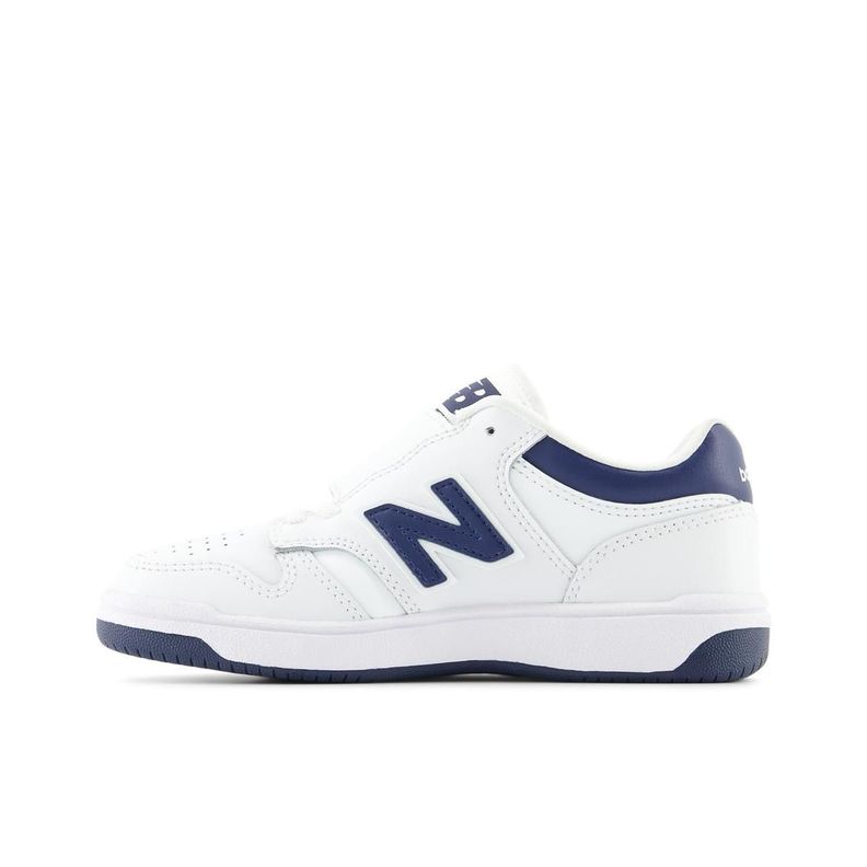 Zapatillas Urbanas Niños New Balance 480 Blanca-1