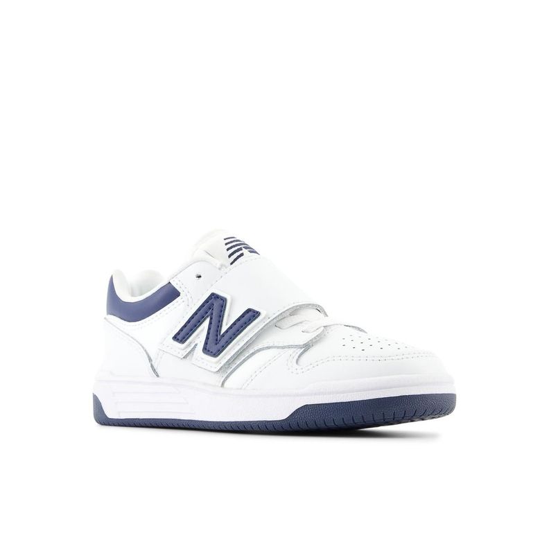Zapatillas Urbanas Niños New Balance 480 Blanca-3