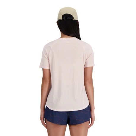 Polera Mujer Running New Balance Rosado-1