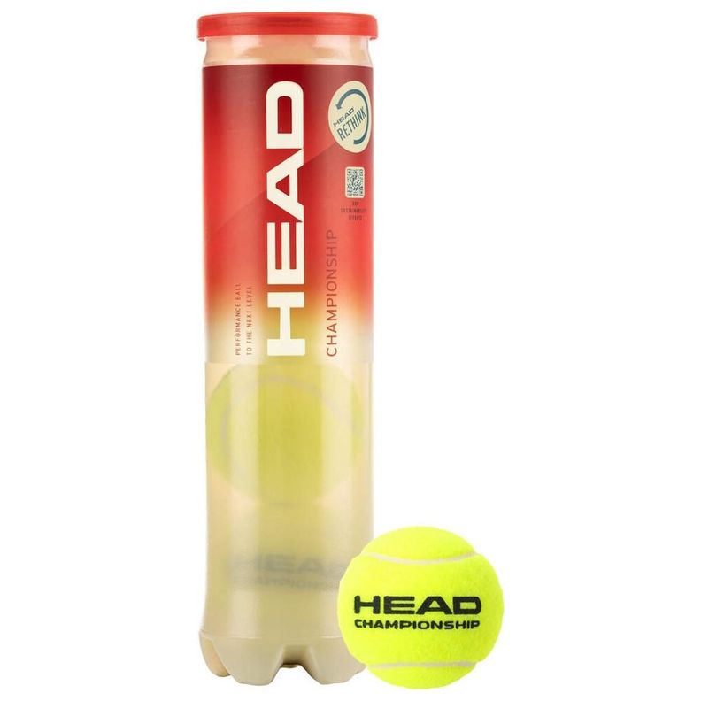Pelotas Tenis Head Championship 4B Amarilla-1
