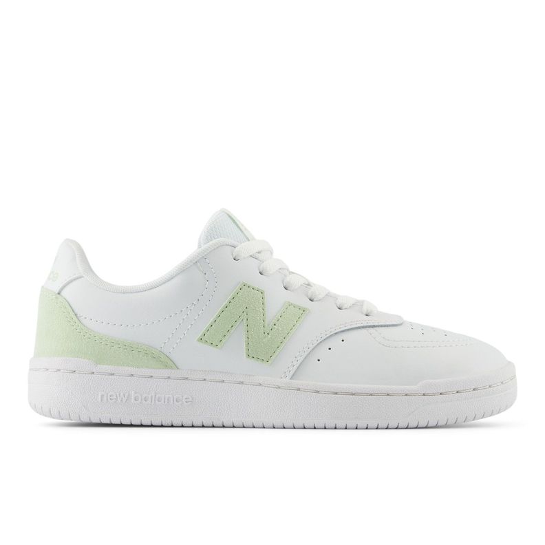 Zapatillas Urbanas Mujer New Balance 80 Blanca/Verde-0
