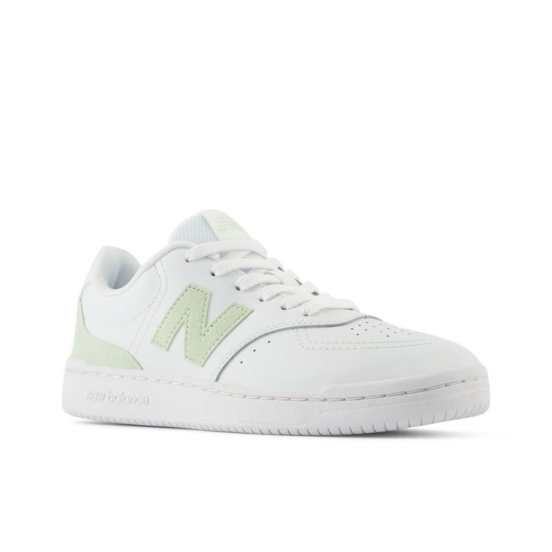 Zapatillas Urbanas Mujer New Balance 80 Blanca/Verde-3