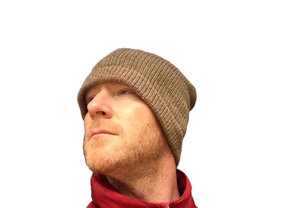 Gorro Beanie Slouchy Vicuña De Lana Alpaca Chilena 100%-1