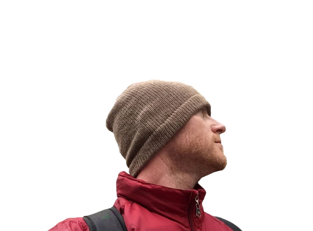 Gorro Beanie Slouchy Vicuña De Lana Alpaca Chilena 100%-4