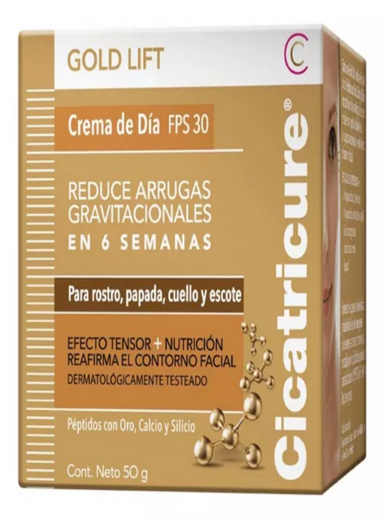 Crema De Día Cicatricure Gold Lift Para Todo Tipo De Piel De 50ml/50g-1