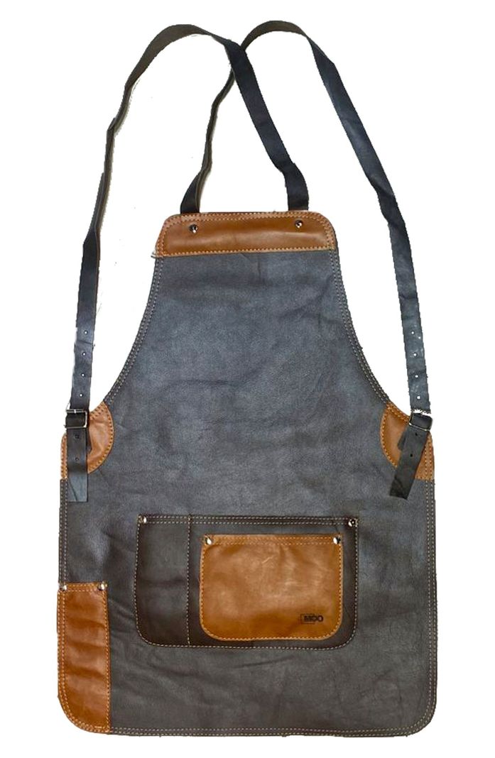 Pechera Cuero Bicolor 72x52 cm-1