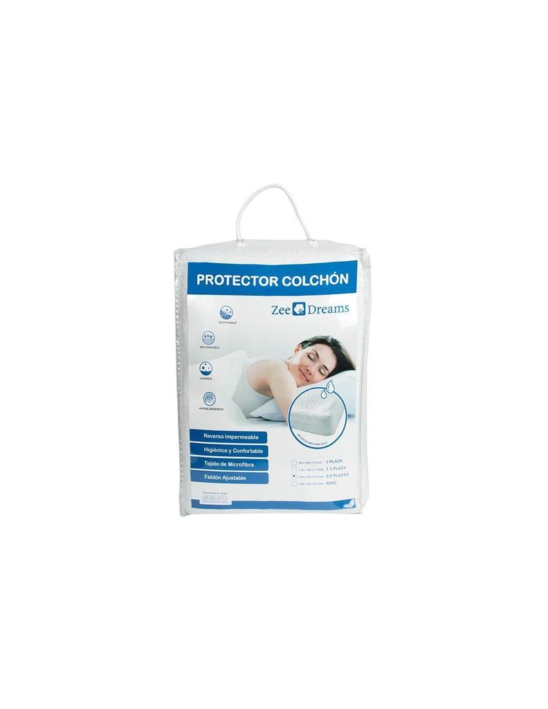 Protector Colchón Impermeable. 1,5 Pza - S0741-0