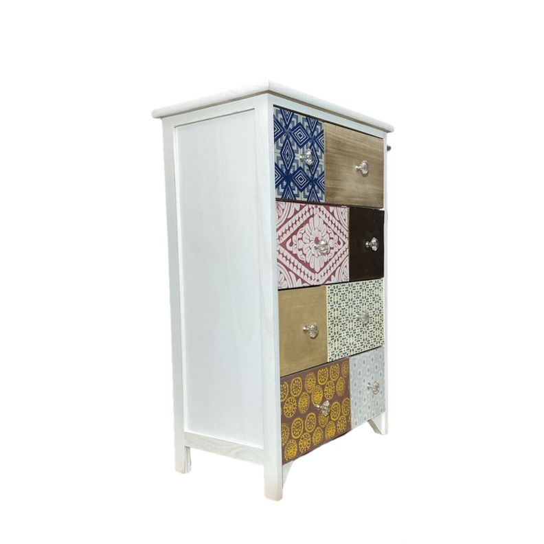 Mueble 8 Cajones. Estampado - S0304-1