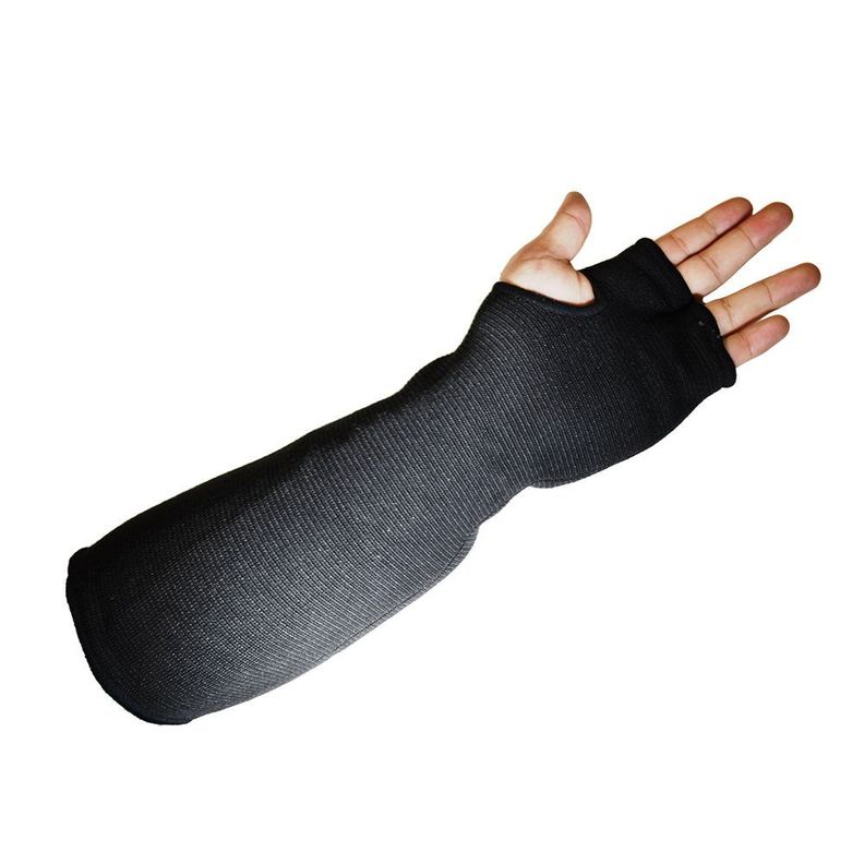 Protector Antebrazo Artes Marciales Doble Negro-1