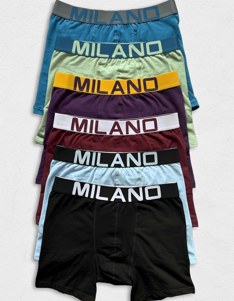 Boxer Milano Hombre 6 Unidades