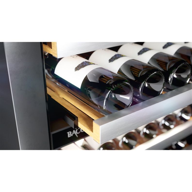 Cava de vinos premium; 2 zonas; 46 botellas; empotrable; climatizada-7