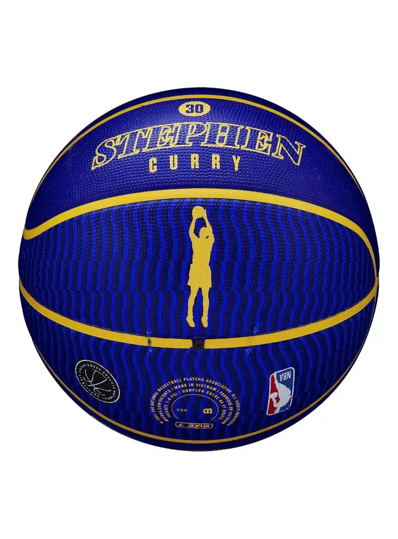 BALÓN DE BASKETBALL WILSON NBA ICON STEPHEN CURRY TAMAÑO 7-3