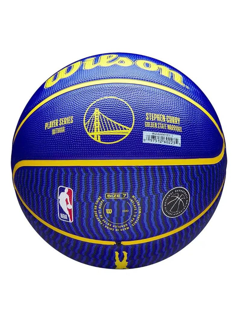 BALÓN DE BASKETBALL WILSON NBA ICON STEPHEN CURRY TAMAÑO 7-4