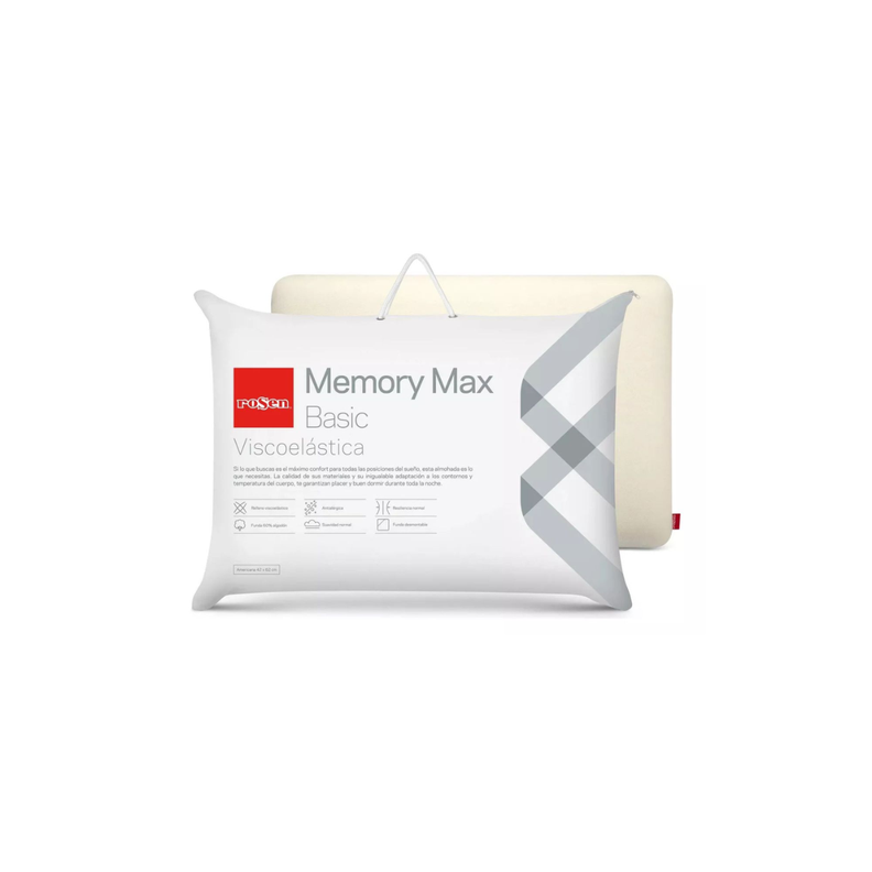 Almohadas Rosen Memory Max Americana 42x62 Cm-0