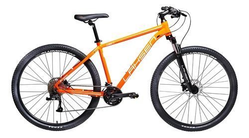 Bicicleta Mtb Lleuque Zx Fluor Lahsen Aro 29 Naranja | 18 "