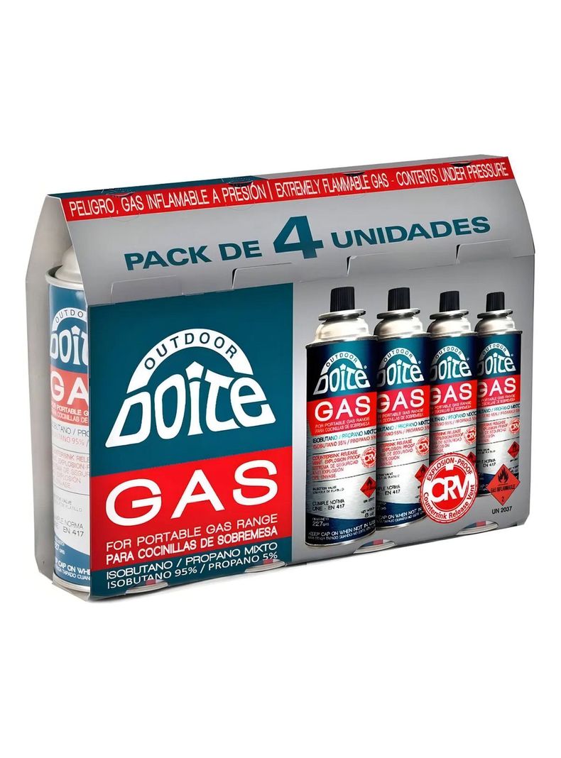 Pack Gas 227 Grs. Doite Gris [ 20 ]