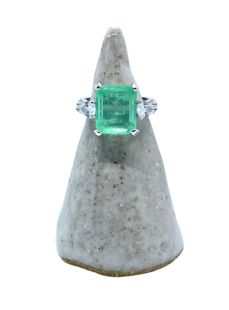 Anillo de Plata  y Cistal Genuino. "Esperanza" de MIA from Praga-3