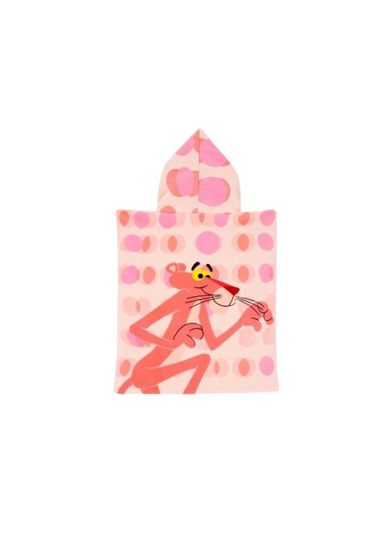 Toalla de Playa con Capucha Pink Panther-0