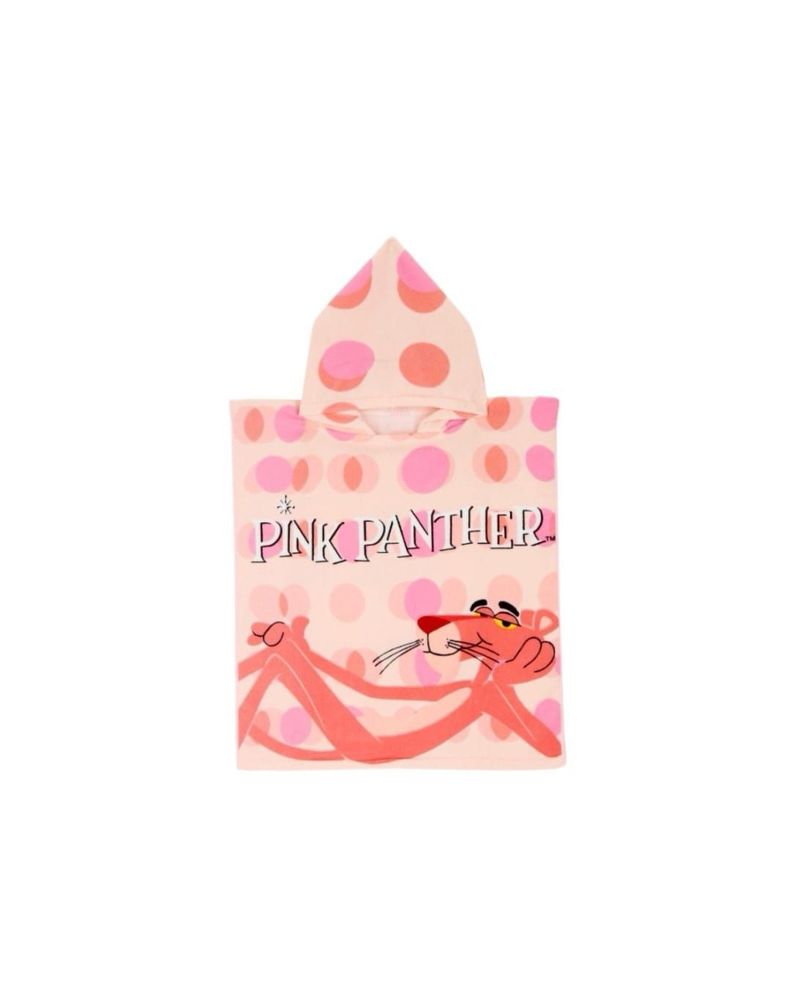 Toalla de Playa con Capucha Pink Panther-1