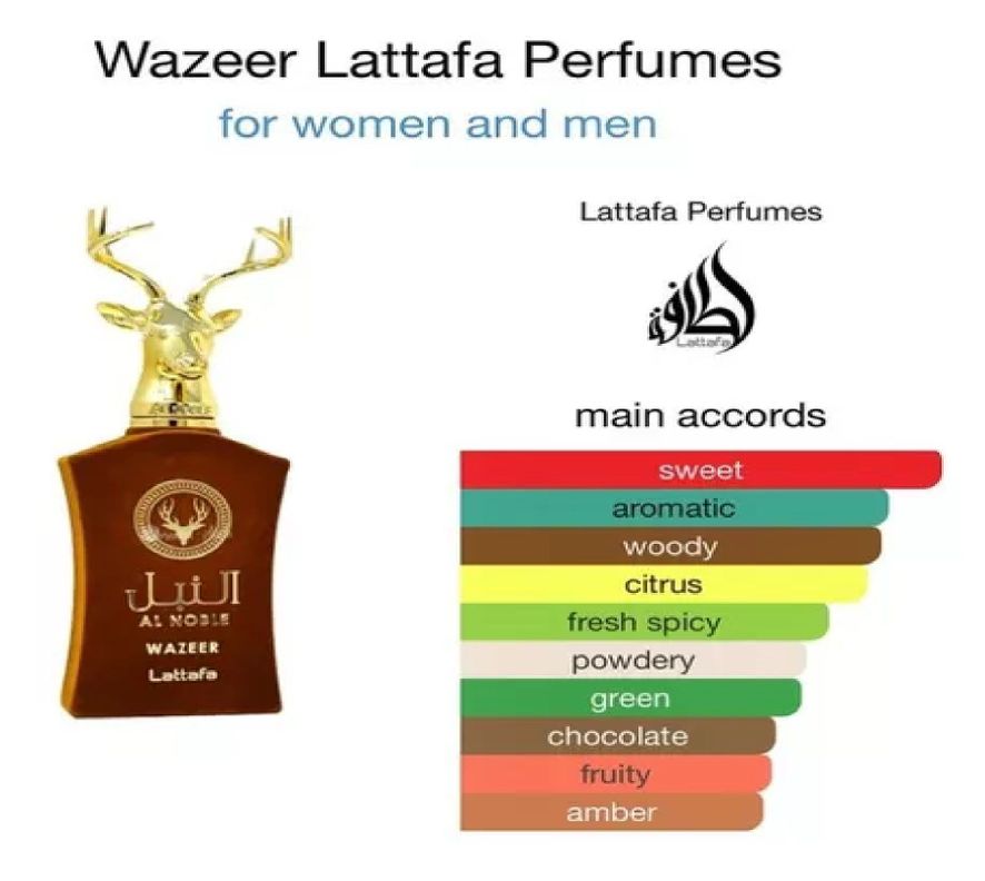 Lattafa Al Noble Wazeer EDP 100 ml / Perfume Unisex -3