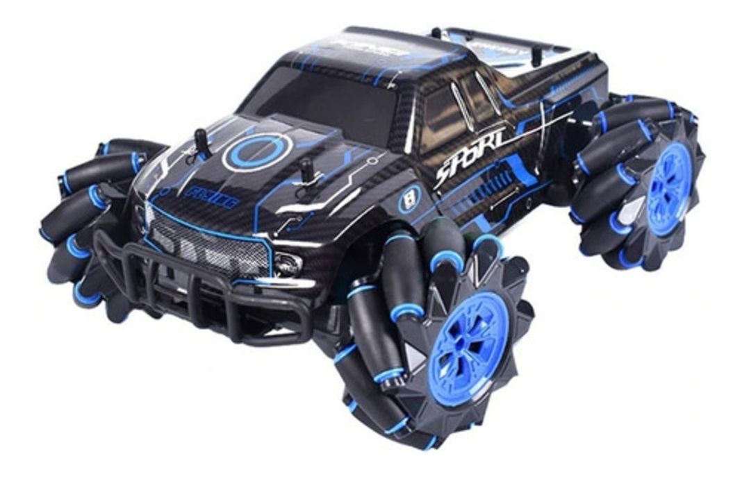 Camioneta 4x4 - Acrobática - Control Remoto 2.4Ghz Azul-0