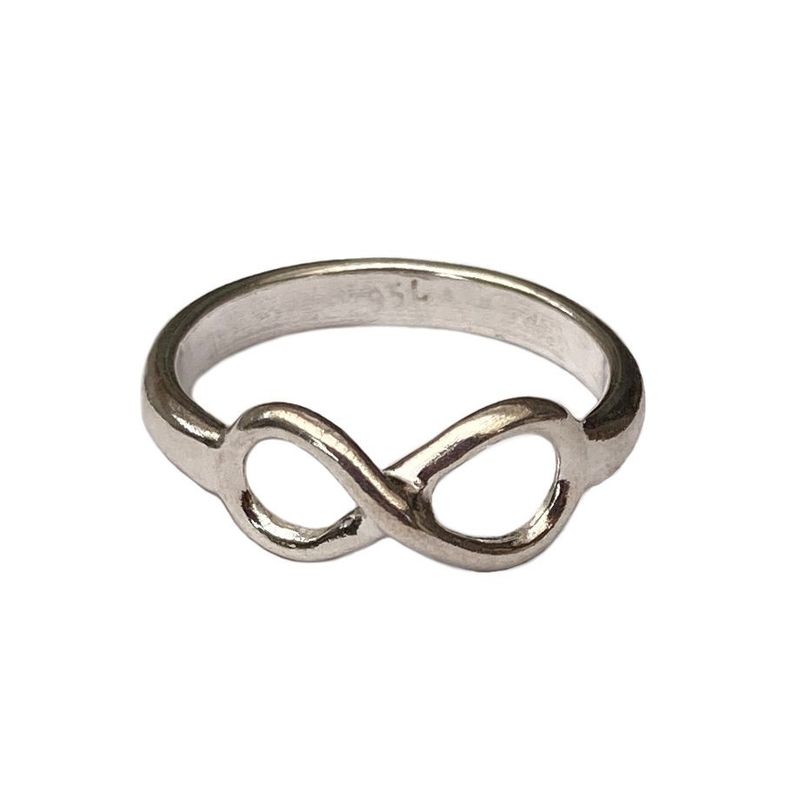 Anillo Infinito de Plata-0