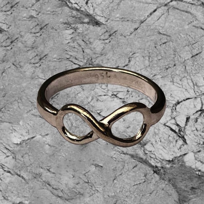 Anillo Infinito de Plata-2