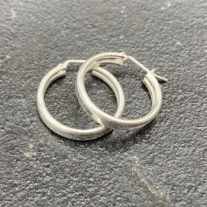 Aros Plata Argolla 1,2 cm-2