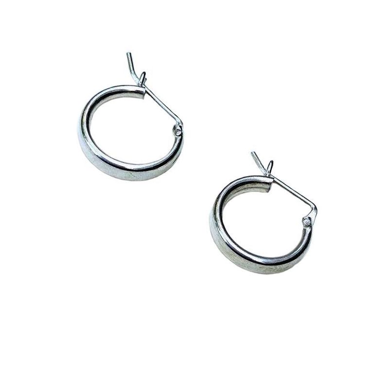 Aros Plata Argolla 1,2 cm-0