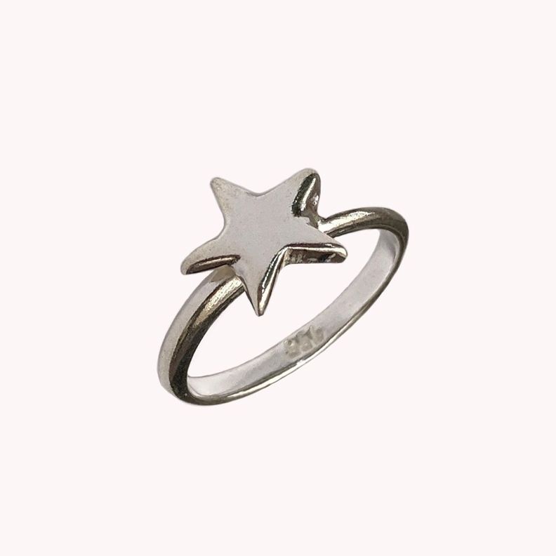 Anillo Estelar de Plata 13