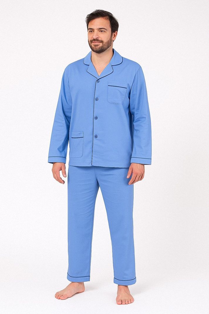 Pijama Franela Liso 100% Algodon-1