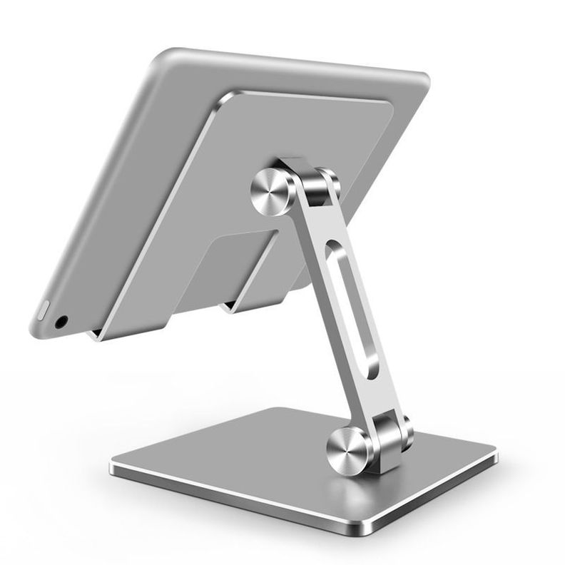 Soporte Tablet Y iPad Escritorio Aluminio Ajustable Plegable-0
