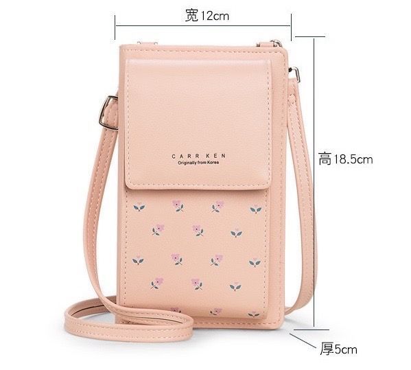 Cartera Bolso mini bag De Celular Rojo-3