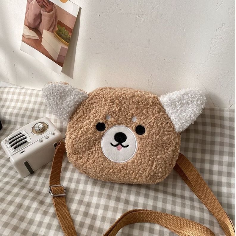 Cartera Perro Peludo Bolso Infantil mini bag-1
