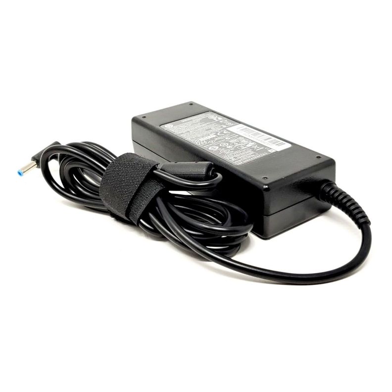 Cargador HP 90W Smart AC adapter (PFC, Blue Tip, 4.5mm) Negro