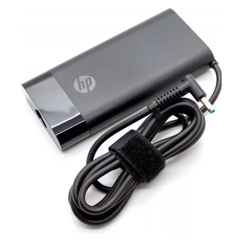 Cargador HP 150W Smart AC adapter (PFC, Blue Tip, 4.5mm) Negro