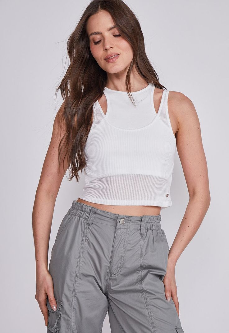 Peto Mujer Blanco Sobre Peto Sioux-3