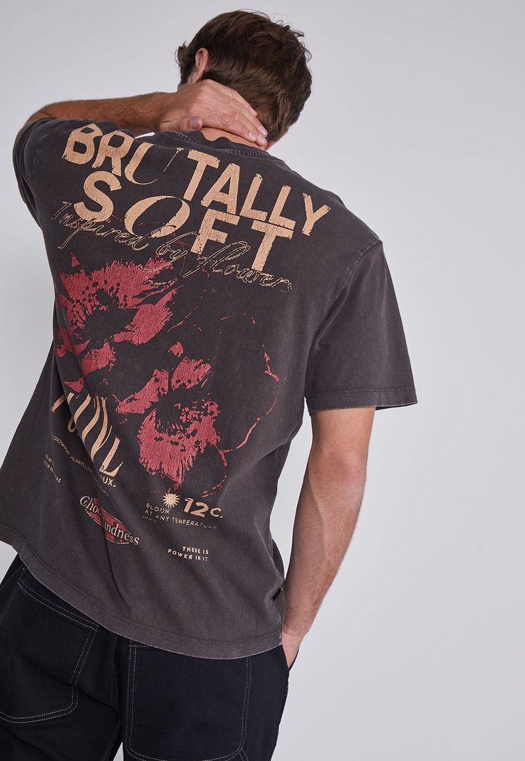 Polera Hombre Flor Gris Sioux-3