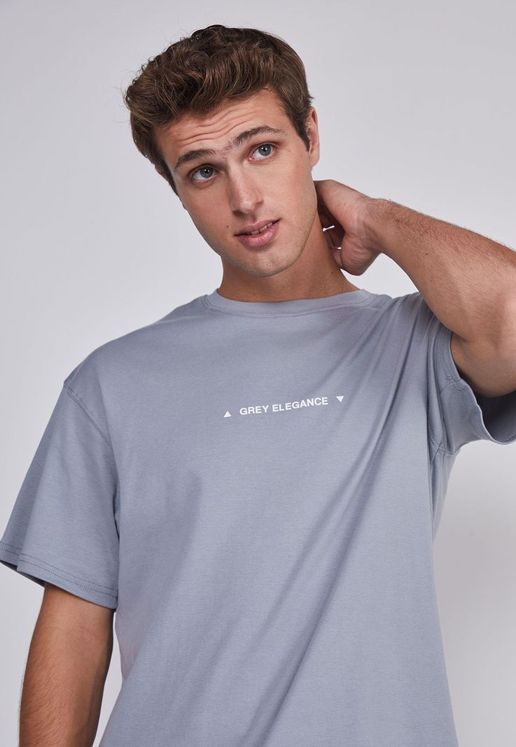 Polera Hombre Basica Gris Sioux-1