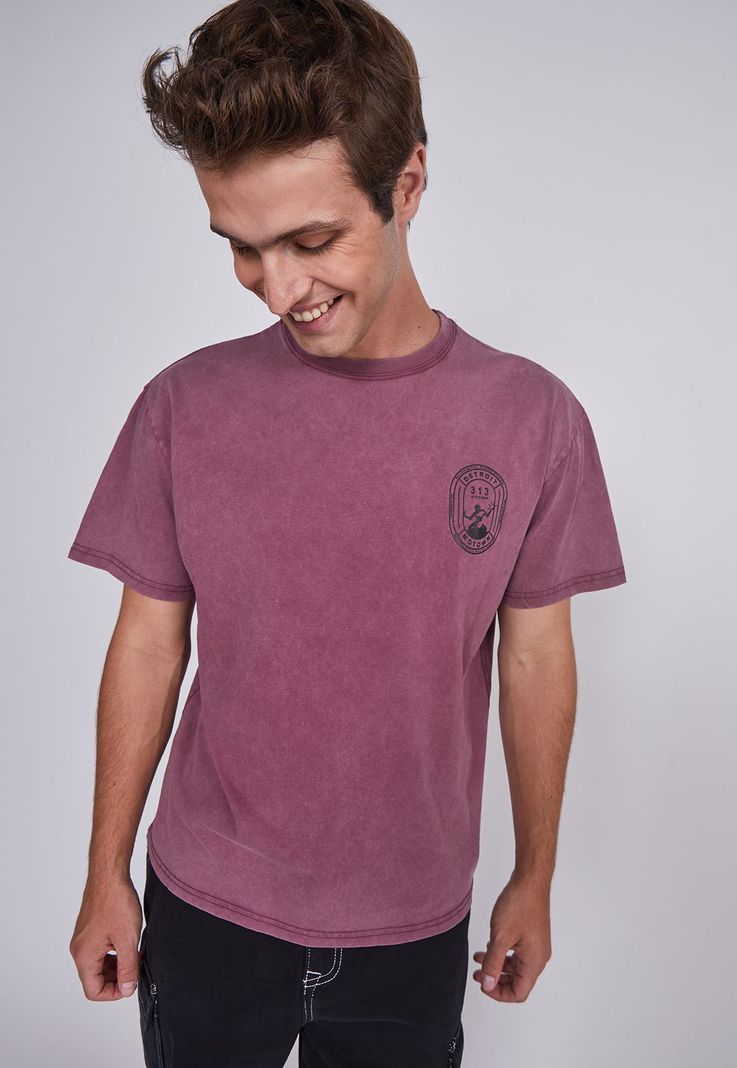 Polera Hombre Detroit Burdeo Sioux-2