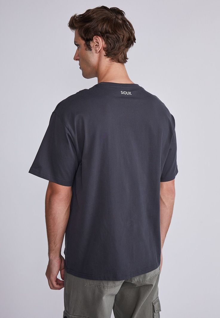 Polera Hombre Negro Station Sioux-2