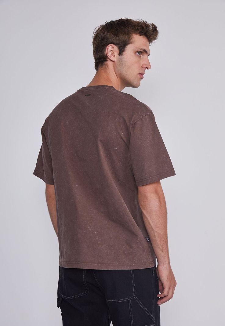 Polera Hombre Vaquera Cafe Sioux-3