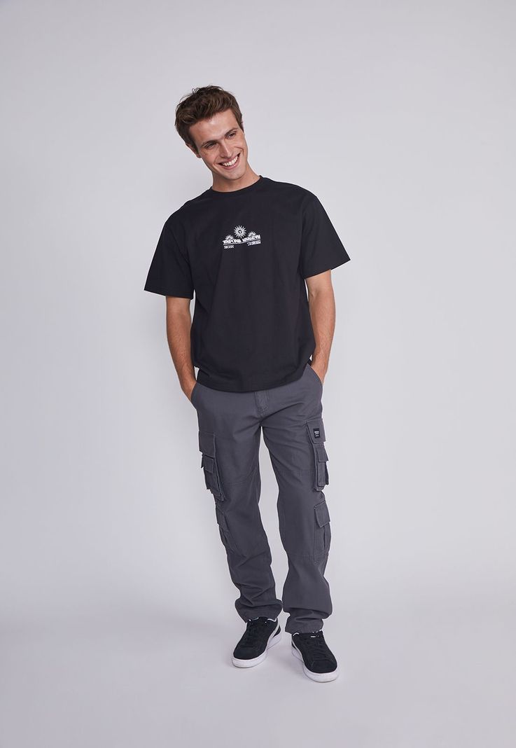 Polera Hombre Sol Negro Sioux-5