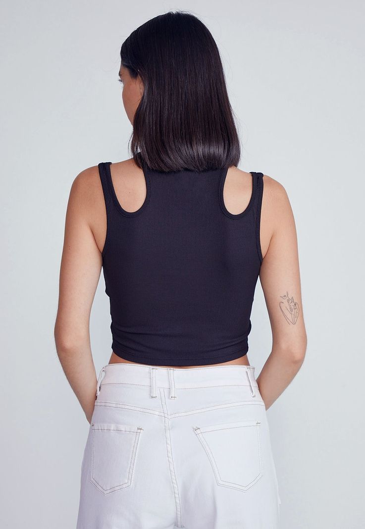 Peto Mujer Hombros Negro Sioux-2
