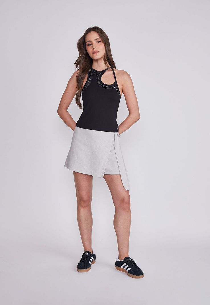 Short Mujer Crudo Lino Sioux-4