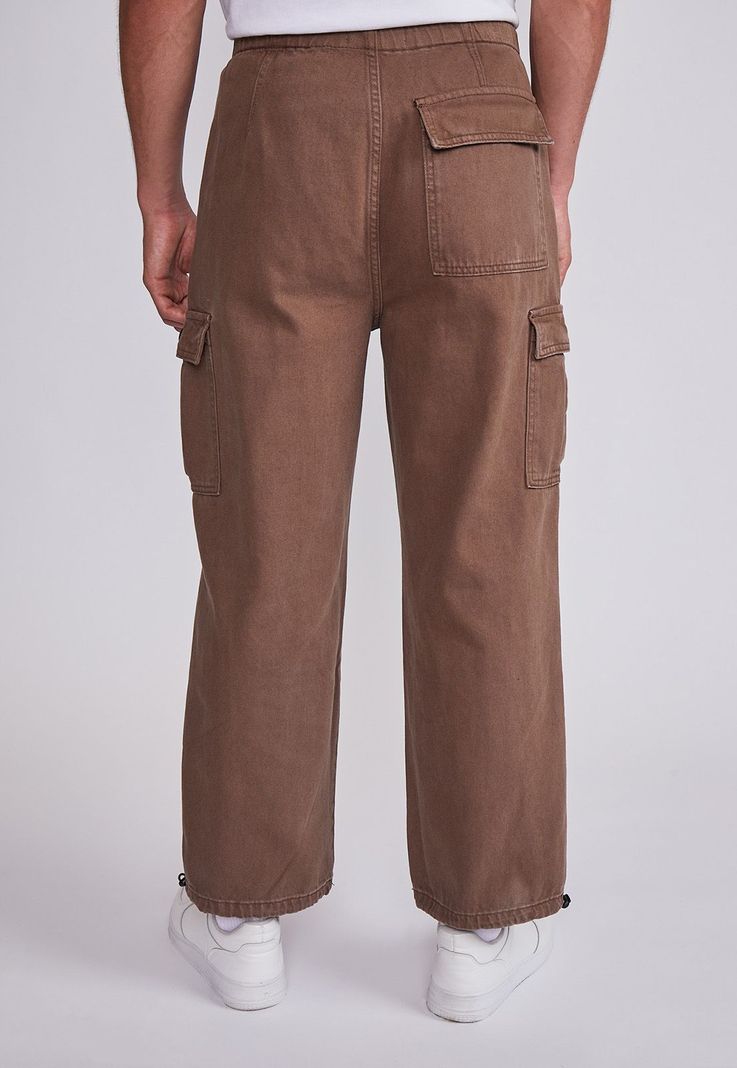 Pantalón Hombre Arena Gabardina Parachute Sioux-2