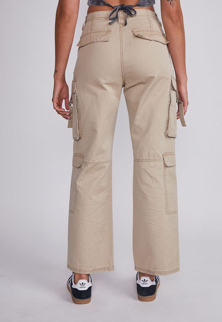 Pantalón Mujer Beige Tiradores Sioux-3