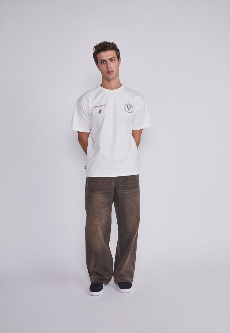 Polera Hombre Bicho Espalda Blanco Sioux-4